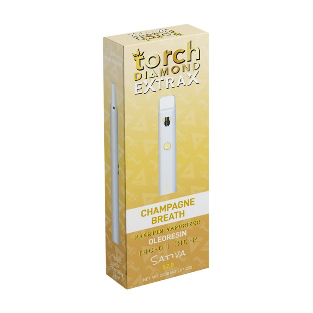 Champagne Breath Torch Diamond Extrax Disposable